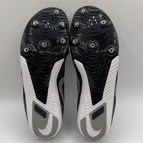 Nike Zoom Rival Track And Field Cleats Men's Black Silver Sz. 13-DC8749-001 New - Picture 3 of 7